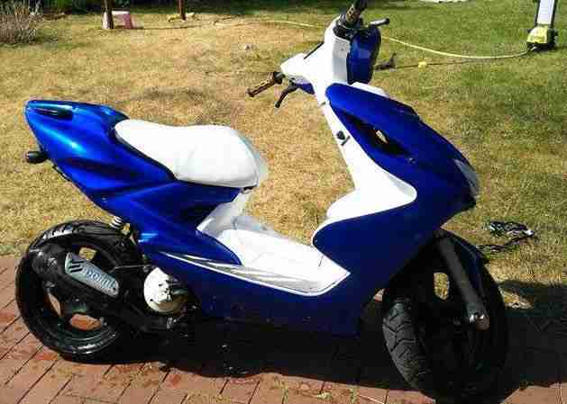 Yamaha Aerox 25 Km/h Zulassung