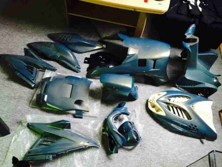 Yamaha - Aerox "Bastler" + sehr viel Zubehör + neue STR8 Verkleidung