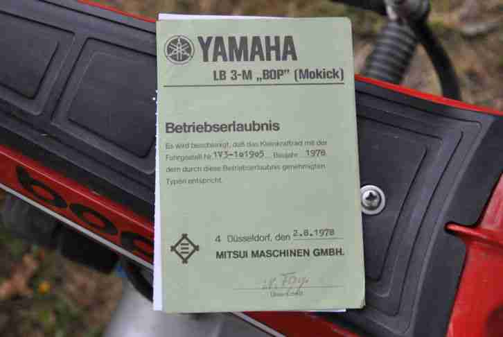 Yamaha Bop,Bop50,Dax,Oldtimer,Yamaha,Moped,Mokick, mit Papiere!!!!!!!