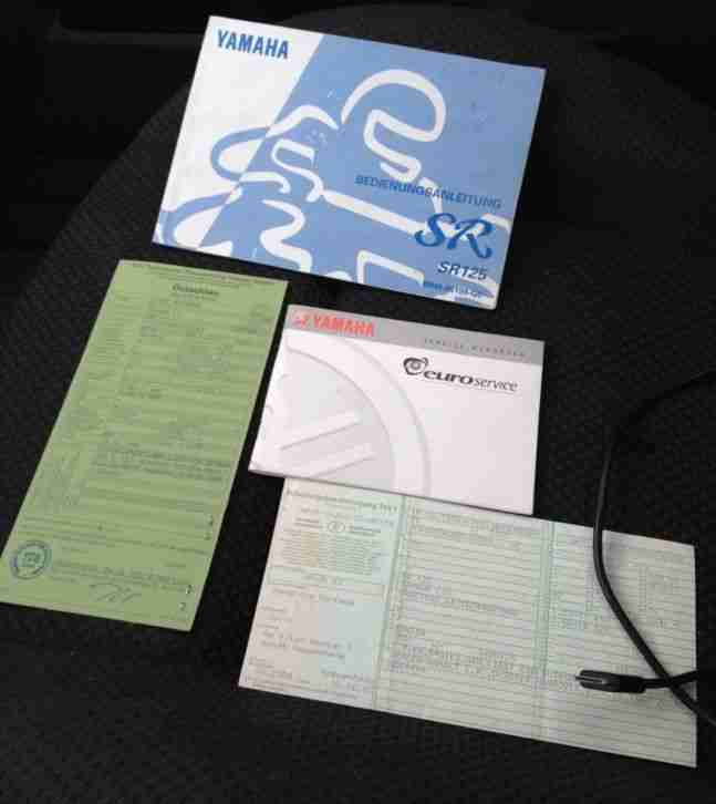 Yamaha Chopper 125 ccm + Handbuch + Papiere Ölwechsel Neu