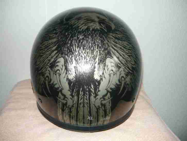 Yamaha-Chopper Mod.XV125H/97 in " TOP-ZUSTAND" und Bikerhelm zu verkaufen