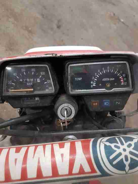 Yamaha DT 80 Bastlerfahrzeug "läuft noch" "mit viel zubehör"