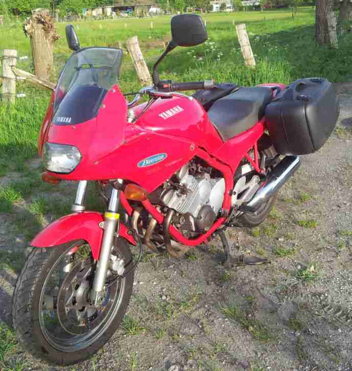 Diversion XJ 600S inkl. Kofferset