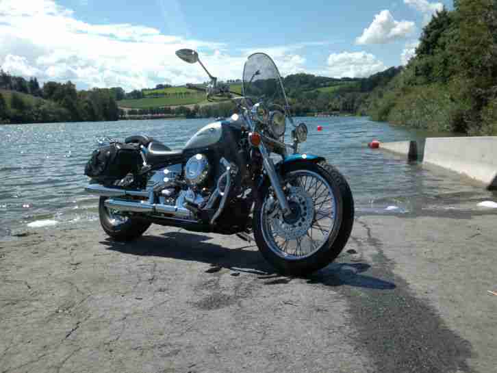 Yamaha Drag Star 650 ( 4 VR ) Baujahr 09/1998 mit ERST 23.580 KM TÜV ist NEU