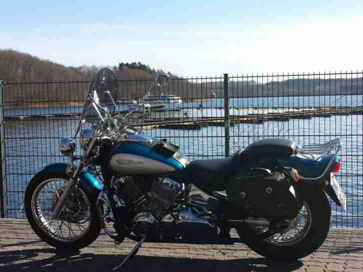 Yamaha Drag Star 650 ( 4 VR ) Baujahr 09/1998 mit ERST 23.580 KM TÜV ist NEU