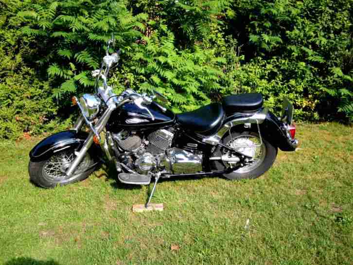 Yamaha Drag Star,Classic 650,schw.40PS 21,4tkm.BJ2004,Tüv07/17,VB3.800Euro