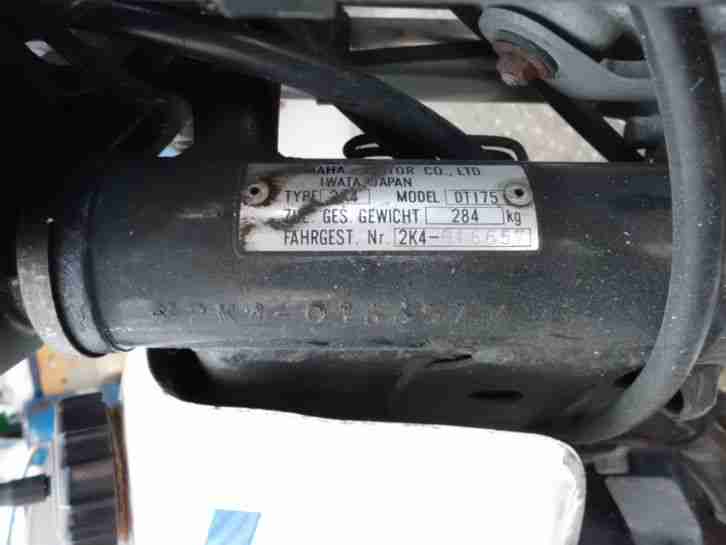 Yamaha Enduro DT 175 MX Typ 2K4 Bj. 1979