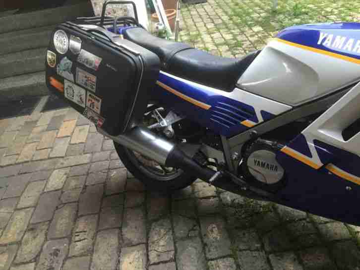 Yamaha FZ 750 Sportler Originalzustand mit Koffer u. neuem Tüv