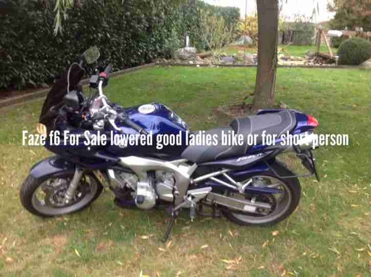 Yamaha FZ6 tifergeleeg af ein frauw von156cm