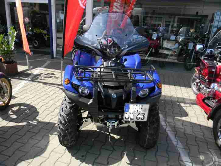 Yamaha GRIZZLY 700 EPS Seilwinde Automatic Koffer LOF NEUWERTIG 1020 Km m. MwSt