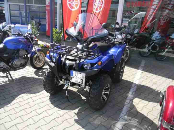 Yamaha GRIZZLY 700 EPS Seilwinde Automatic Koffer LOF NEUWERTIG 1020 Km m. MwSt