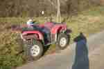 Yamaha Grizzly 660 mit Schneeschild