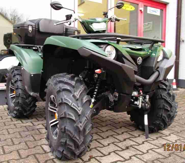 Yamaha Grizzly 700, LOF, Neufahrzeug 2017, Zugmaschine mit Brief und Zubehör