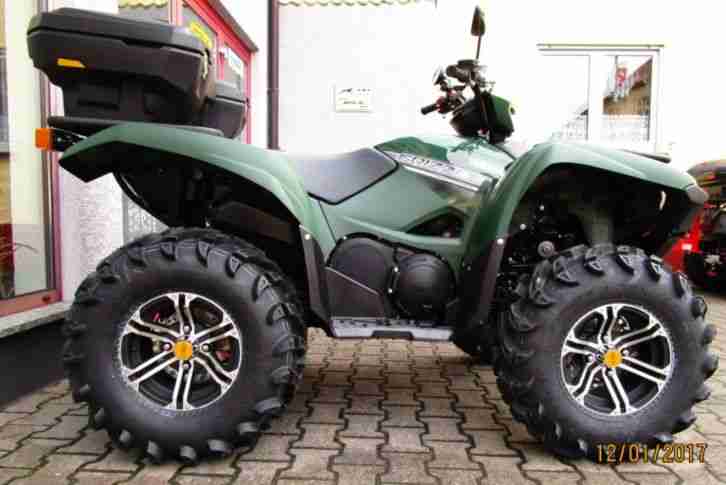Yamaha Grizzly 700, LOF, Neufahrzeug 2017, Zugmaschine mit Brief und Zubehör