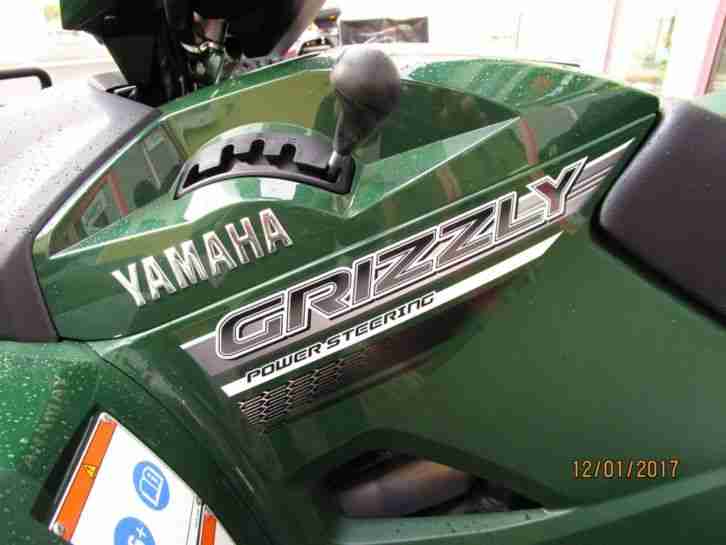 Yamaha Grizzly 700, LOF, Neufahrzeug 2017, Zugmaschine mit Brief und Zubehör