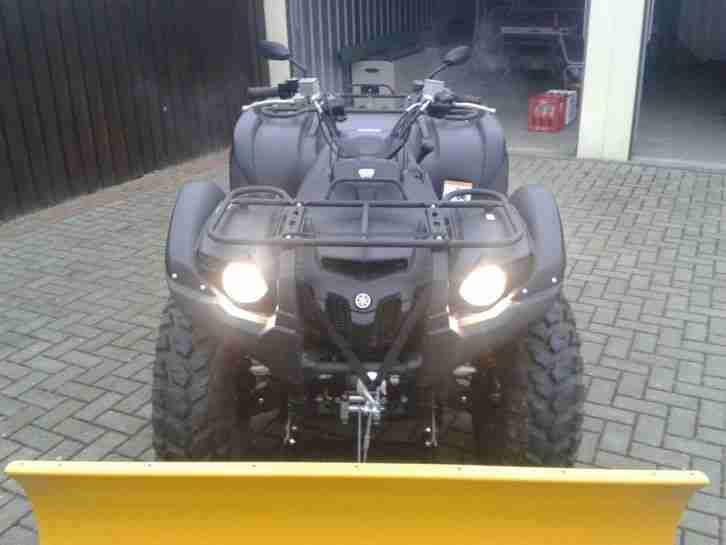 Yamaha Grizzly YFM 700 46PS Quad LOF mit Seilwinde und Schiebeschild Bj. 2013