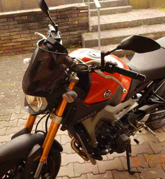 Yamaha MT09 mit ABS und Garantie