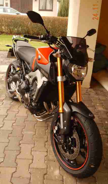 Yamaha MT09 mit ABS und Garantie