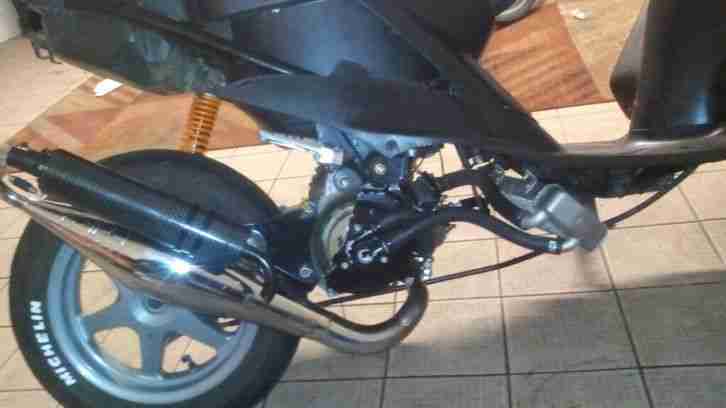 Yamaha Mbk Jog RR Aerox High End Roller Stage 6 Malossi Dellorto Black