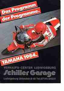 Motorrad Programm 1984