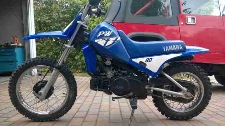 Yamaha PW 80 Kindercross incl Kleidung und Helm !