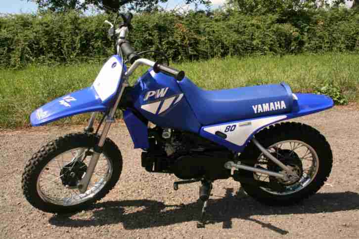 Yamaha PW 80 Kindermotorrad Mini Cross neuwertig voll funktionsfähig