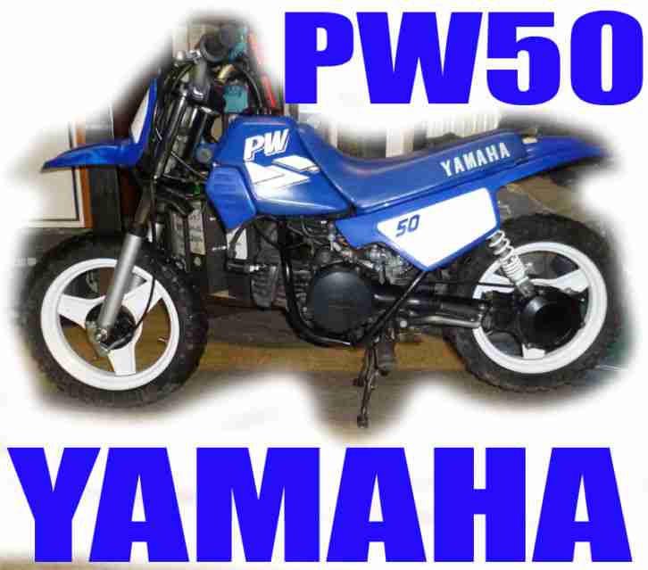 Yamaha PW50 Kinder Cross Automatik wenig gelaufen PW 50 Motocross