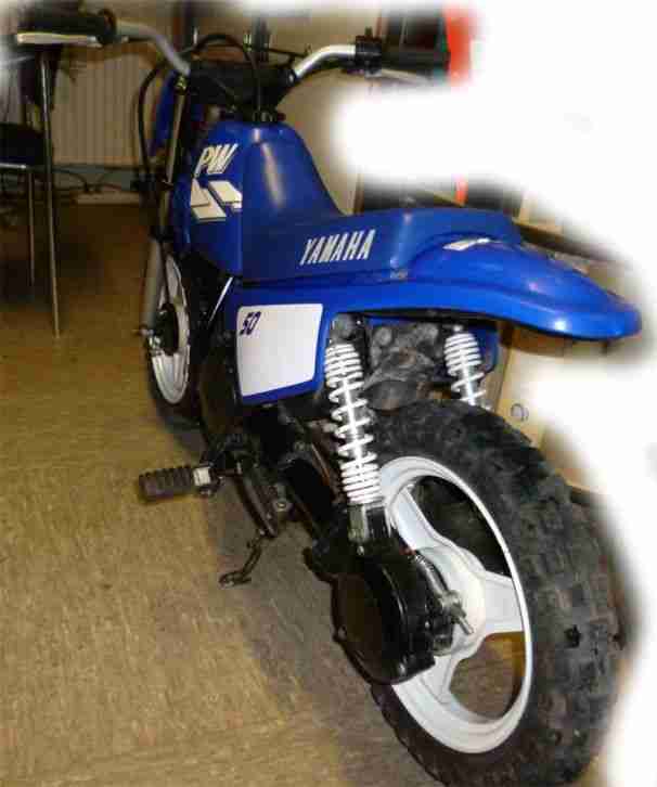 Yamaha PW50 Kinder Cross Automatik wenig gelaufen PW 50 Motocross