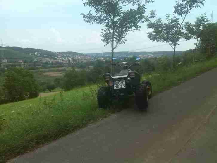 Yamaha Quad 350 Warrior YFM Tüv überholter Motor Top Zustand