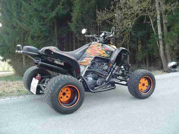 Yamaha Quad YFM Raptor 660 ( 686 ) Straßenumbau