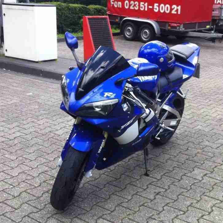 R1 YZF R04 22000Km Blau Weiss