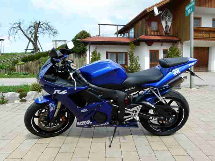 R6S YZF R6 Top Zustand mit Zubehör TÜV