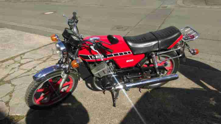 Yamaha RD 200 Bj 07.1980 Typ 1E8 / Oldtimer