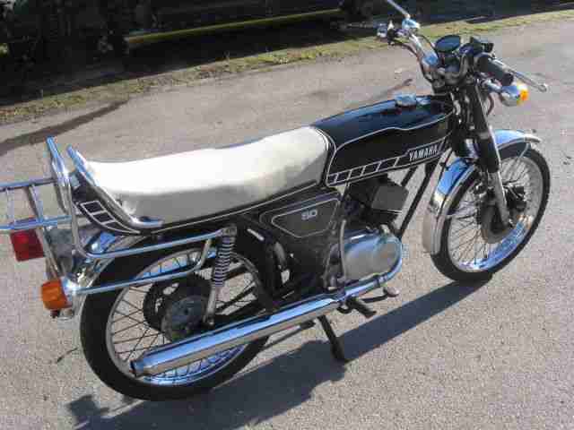Yamaha RD 50 M aus 1978 mit Orig Papiere guter Zustand läuft + fährt einwandfrei