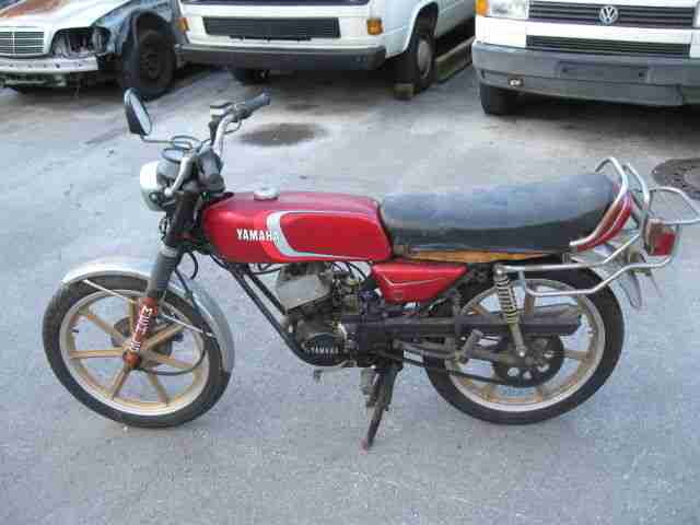 Yamaha RD 50 M aus Baujahr 1980 wie abgebildet mit Originalapiere MOTOR DREHT