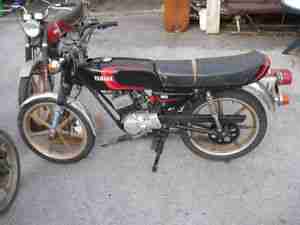 Yamaha RD 50 M aus Baujahr 1980 wie abgebildet mit Originalapiere MOTOR DREHT