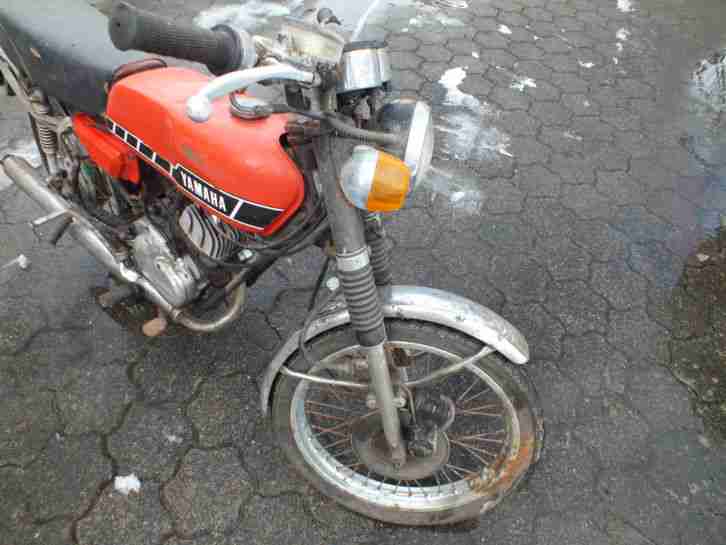 Yamaha RD 50 von 1978 - mit Betriebserlaubnis zum Restaurieren