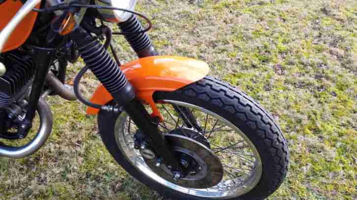 Yamaha RD250 1A2 im 70er Racelook
