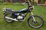 RX Oldtimer Chopper Motorrad mit