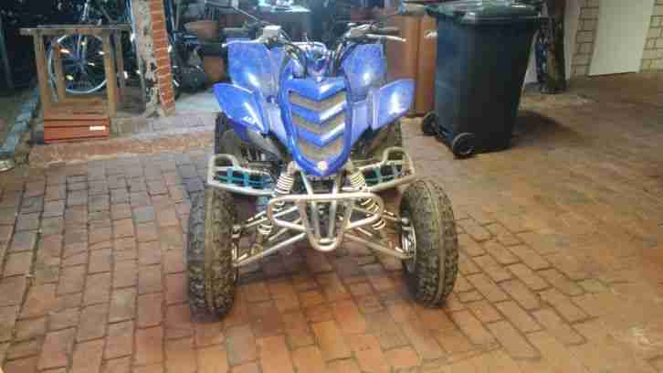 Yamaha Raptor 660 mit zweitem Motor