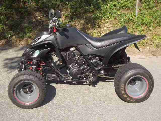 Yamaha Raptor Einzelstück Tüv NEU, LOF Zulassung, breit-laut-schnell