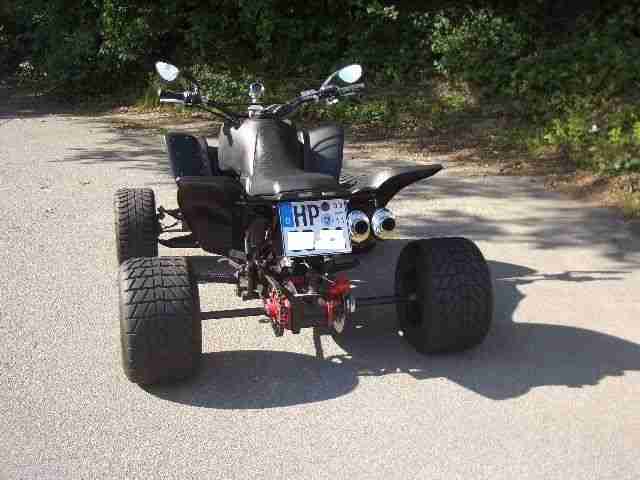 Yamaha Raptor Einzelstück Tüv NEU, LOF Zulassung, breit-laut-schnell