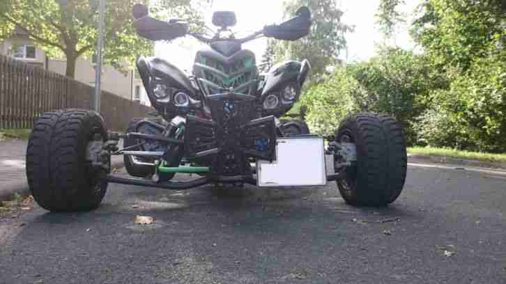 Yamaha Raptor YFM 700 R Black Edition Breit, Tief und Laut, 67PS mit LOF