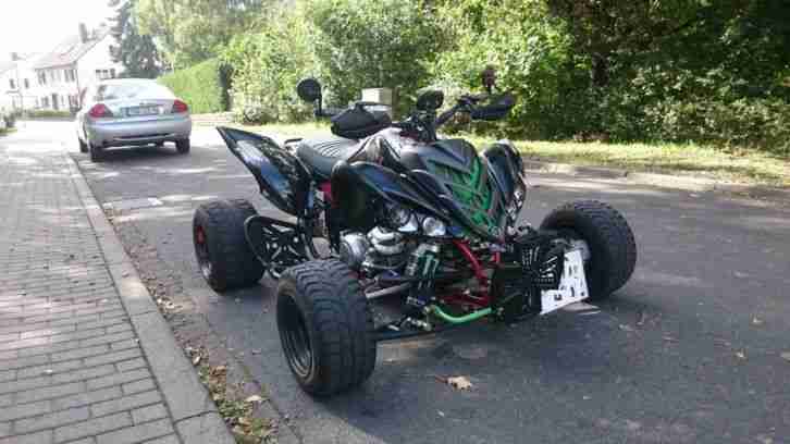 Yamaha Raptor YFM 700 R Black Edition Breit, Tief und Laut, 67PS mit LOF
