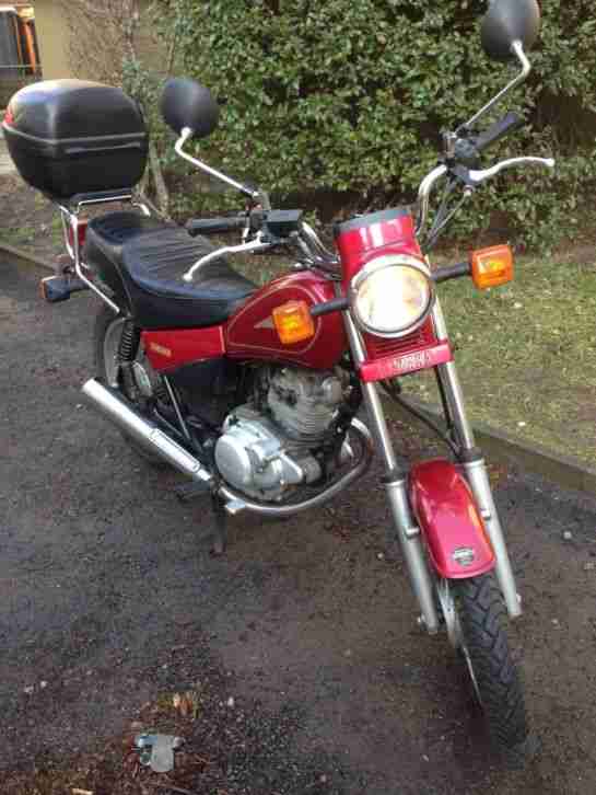 Yamaha SR 125 ccm TÜV 8/15