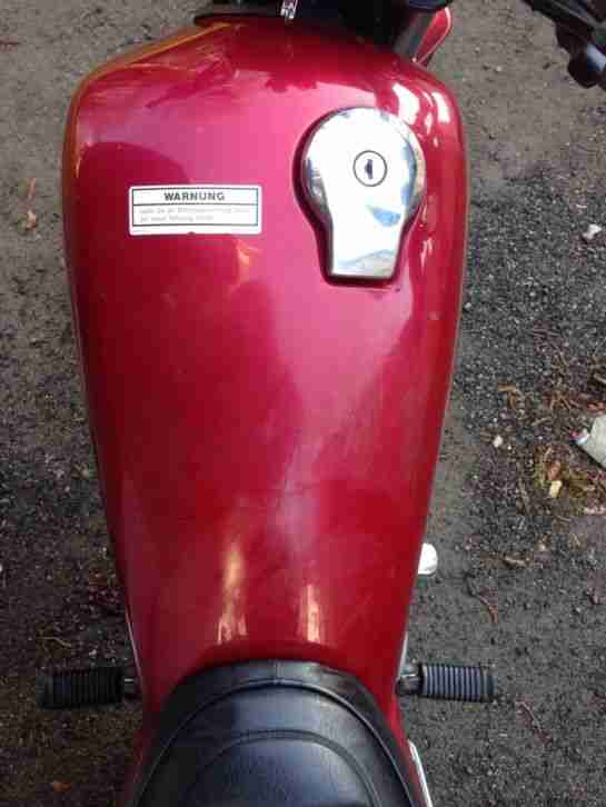 Yamaha SR 125 ccm TÜV 8/15