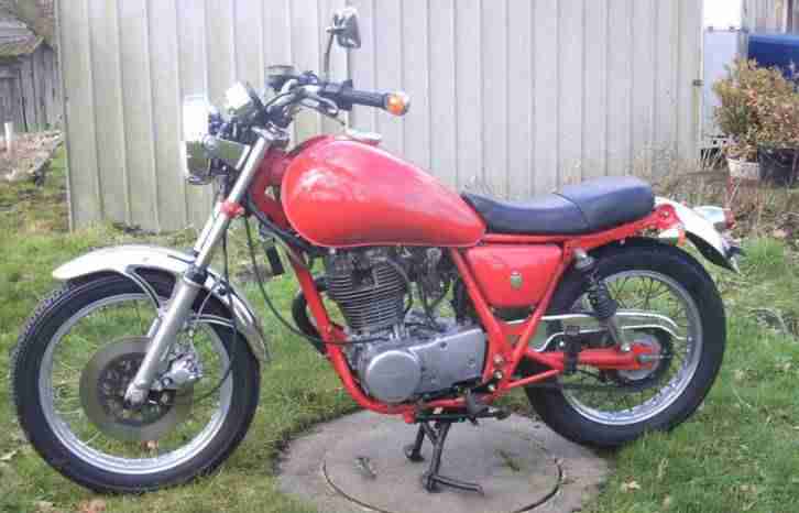 Yamaha SR 500 2J4 Classic Umbau Bj. 80` / Tüv 6.17 Cafe Racer Oldschool Oldtimer