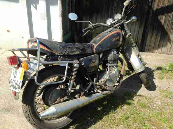 Yamaha SR 500 - Bastlerfahrzeug - Ersatzteilspender