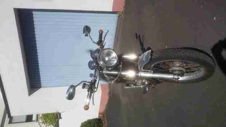 Yamaha SR 500 SR500 48T Custom Umbau Chrom Koni Ochsenaugen
