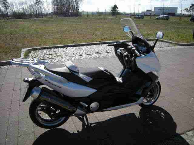 Yamaha T-Max 500, Sondermodell WHITE MAX ABS, schöner Reiseroller